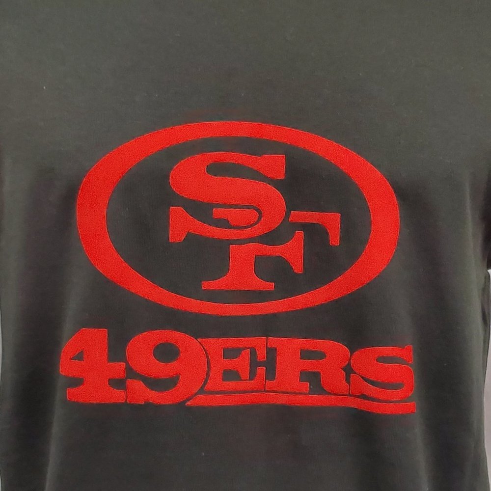 San Francisco 49ers Vinyl Super Flock Logo